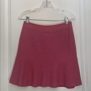 Vintage pink wool mini skirt GAP size 2